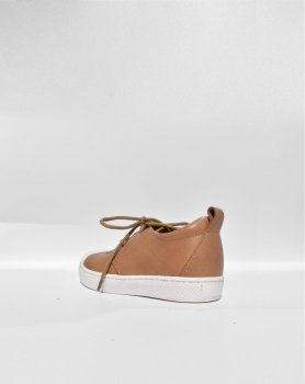 Du Loua Sneaker Lederschuh "du Jules" - Nude